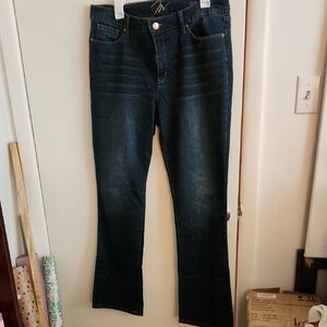 Womens Miracle Body Jeans Size 16 Desire Micro Boot Cut. L.32". Rise 11".
